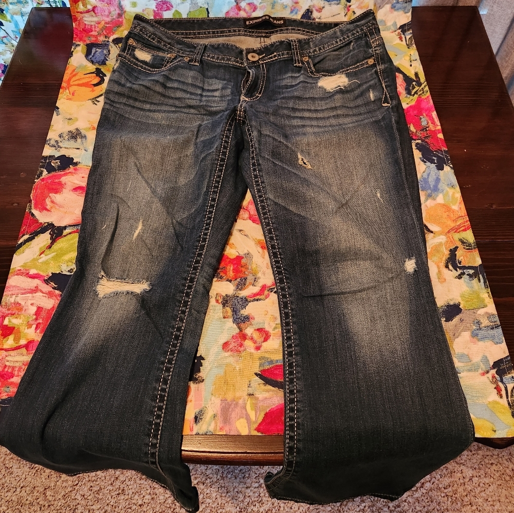 Express Zelda Boot Jeans Size 14 Short